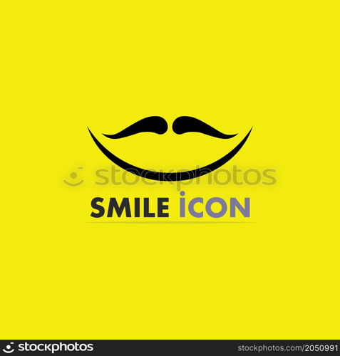 smile icon, smile, logo vector design happy emoticon Business, funny design and vector emoji happiness