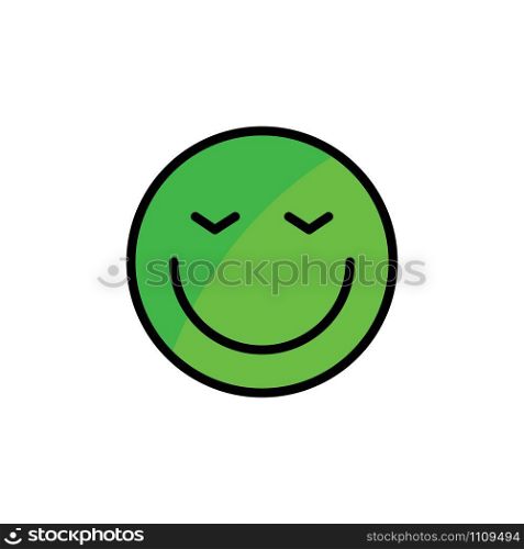 smile icon template