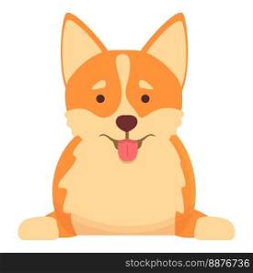 Smile puppy icon cartoon vector. Cute dog. Comic canine. Smile puppy icon cartoon vector. Cute dog