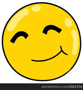 smile yellow emoticon cartoon