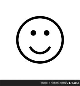 smiley happy face smile icon isolated vector illustration