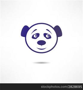 Smiling panda.