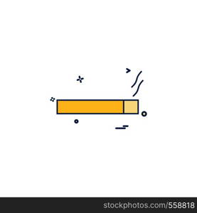 smoke cigarette tobacco icon vector design