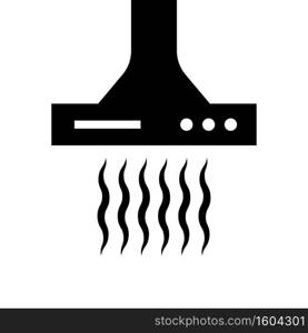 smoke extractor icon vector illustration symbol design