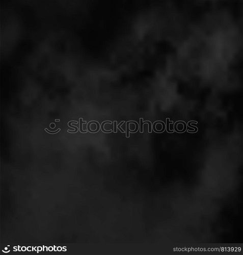 Smoke or Fog Transparent Pattern on Dark Background. Cloud Special Effect. Natural Phenomenon, Mysterious Atmosphere or Mist of River.. Smoke or Fog Transparent Pattern. Cloud Special Effect. Natural Phenomenon, Mysterious Atmosphere or Mist of River.