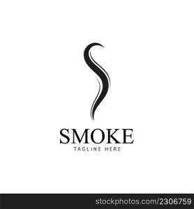 Smoke steam icon logo illustration isolated on white background Aroma vaporize icons. Smells vector line icon hot aroma stink or cooking steam symbols smelling or vapor