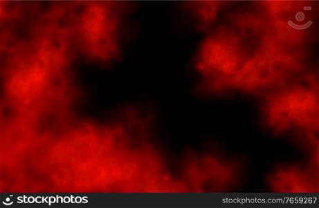 Smoke vector background. Abstract red fog composition illustration. eps10. Stage smoke, paint powder for design website. Smoke vector background. Abstract design illustration eps 10