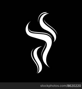 Smoke Vector Icon Design Illustration
