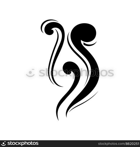 Smoke Vector Icon Design Illustration
