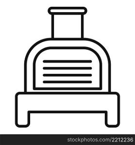 Smokehouse menu icon outline vector. Oven house. Cook food. Smokehouse menu icon outline vector. Oven house