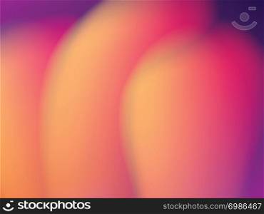 Smooth color gradient abstract images with blended colors such as purple, orange, yellow, red, silver color, suitable for use as a background for web work or presentations as a vector