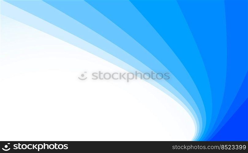 smooth curve blue lines background