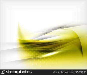 Smooth elegant wave business background template
