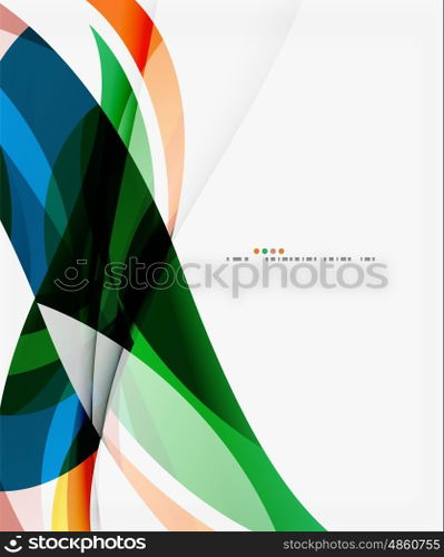 Smooth elegant wave. Smooth elegant wave vector background
