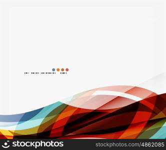 Smooth elegant wave. Smooth elegant wave vector background