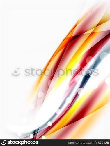 Smooth lines, abstract background template