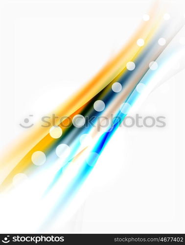 Smooth lines, abstract background template