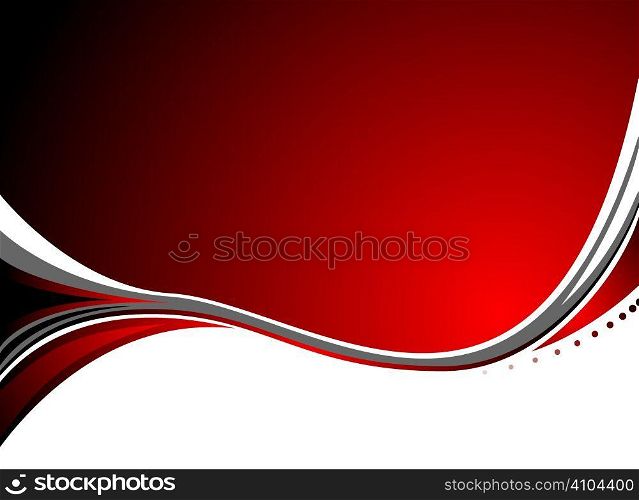 smooth red and black abstract background with room to add your own text