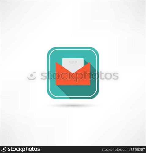 sms envelop icon