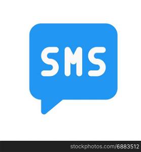 sms, icon on isolated background