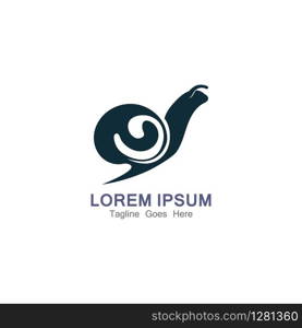 Snail Logo creative modern design inspiration vector