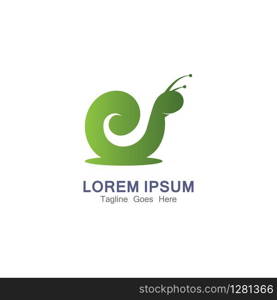 Snail Logo creative modern design inspiration vector