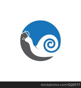 snail logo template