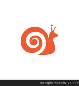 Snail Vector icon design illustration Template