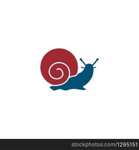 snail vector illustration design template