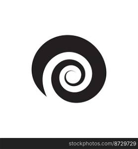 Snail wildlife cute logo icon vector illustration 