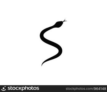 Snake logo vector template