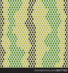 Snake skin seamless pattern. Vector background Leather reptiles.