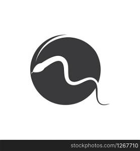 snake vector illustration icon design