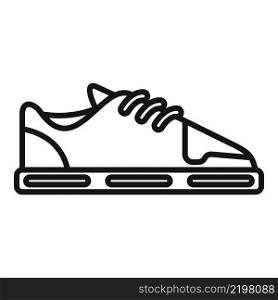 Sneaker design icon outline vector. Sport shoe. Fitness run. Sneaker design icon outline vector. Sport shoe