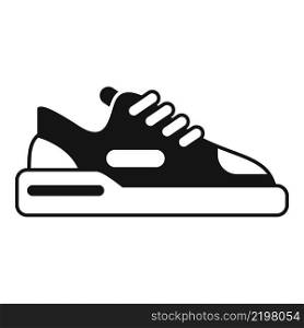 Sneaker icon simple vector. Sport shoe. Footwear design. Sneaker icon simple vector. Sport shoe