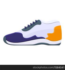Sneaker shoe icon. Cartoon of sneaker shoe vector icon for web design isolated on white background. Sneaker shoe icon, cartoon style