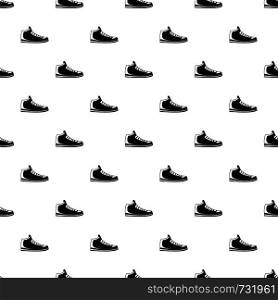 Sneakers pattern vector seamless repeating for any web design. Sneakers pattern vector seamless