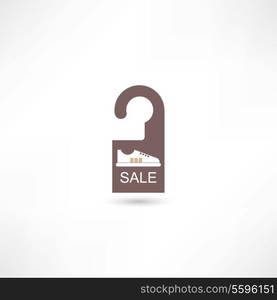 sneakers sale icon