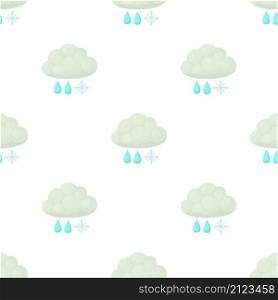 Snow and rain pattern seamless background texture repeat wallpaper geometric vector. Snow and rain pattern seamless vector