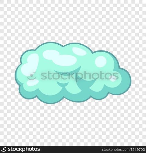 Snow cloud icon. Cartoon illustration of snow cloud vector icon for web design. Snow cloud icon, cartoon style