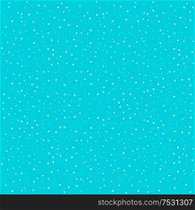 Snow goes in the sky. A vector illustration