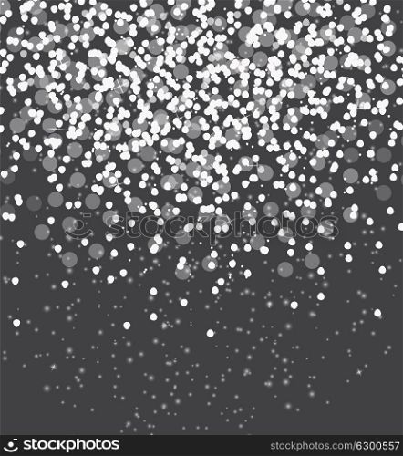 Snow on gray background Abstract Christmas and New Year. Vector Illustration. EPS10. Snow on gray background Abstract Christmas and New Year. Vector