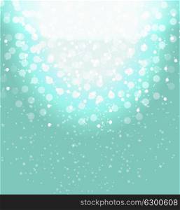 Snow on sky background Abstract Christmas and New Year. Vector Illustration. EPS10. Snow on sky background Abstract Christmas and New Year. Vector