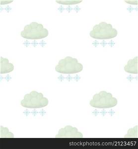 Snow pattern seamless background texture repeat wallpaper geometric vector. Snow pattern seamless vector