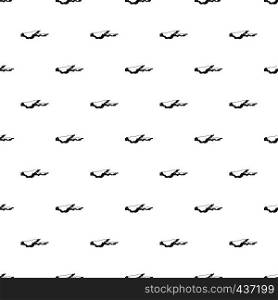 Snow pattern seamless in simple style vector illustration. Snow pattern vector