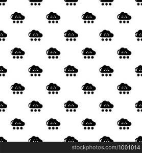 Snow pattern vector seamless repeating for any web design. Snow pattern vector seamless