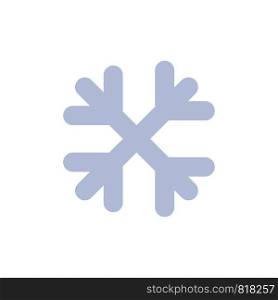 Snow, Snow Flakes, Winter, Canada Flat Color Icon. Vector icon banner Template