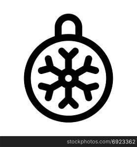 Snowflake bauble - Xmas decoration