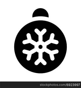 Snowflake bauble - Xmas decoration