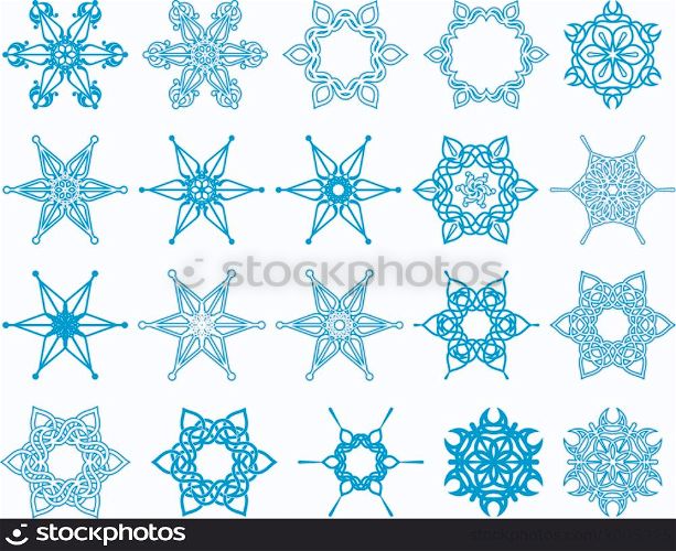 snowflake festival design